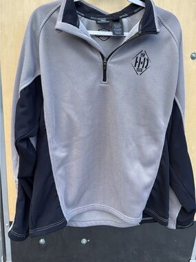 Men’s XL Harley Davidson 3/4 zip pullover